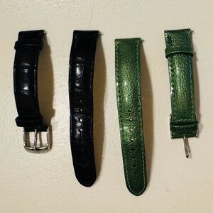 Michele 16mm size Leather Watch Straps